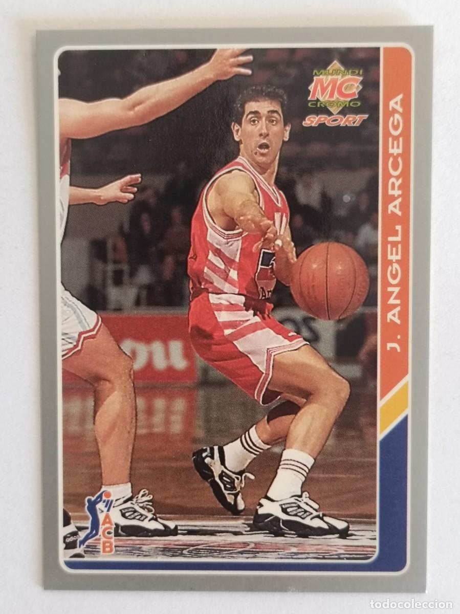 Coleccionismo deportivo: #68 JOSE ANGEL ARCEGA (AMWAY ZARAGOZA) BALONCESTO FICHAS ACB 95 MUNDICROMO MC