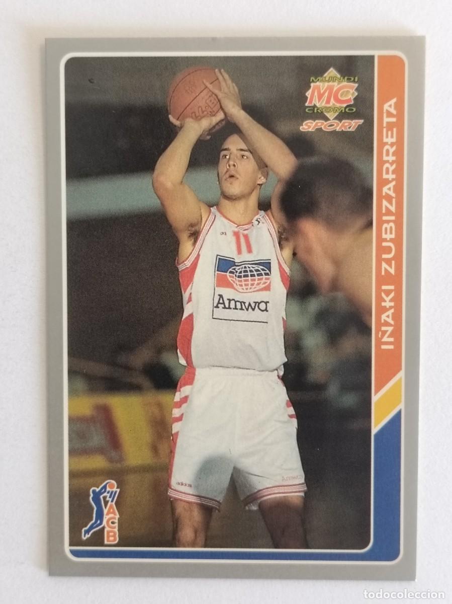 Coleccionismo deportivo: #69 I&Ntilde;AKI ZUBIZARRETA (AMWAY ZARAGOZA) BALONCESTO FICHAS ACB 95 MUNDICROMO MC