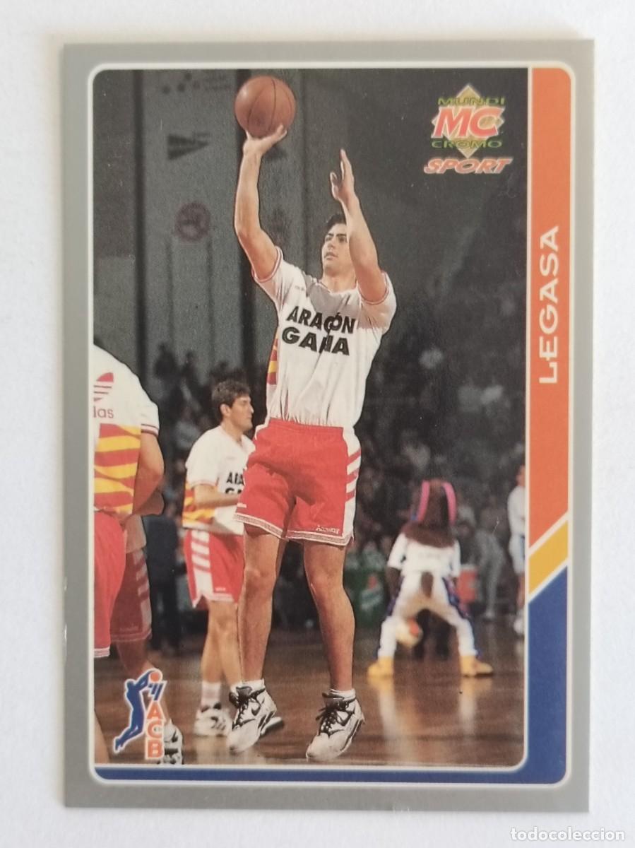 Collectionnisme sportif: #72 LEGASA (AMWAY ZARAGOZA) BALONCESTO FICHAS ACB 95 MUNDICROMO MC