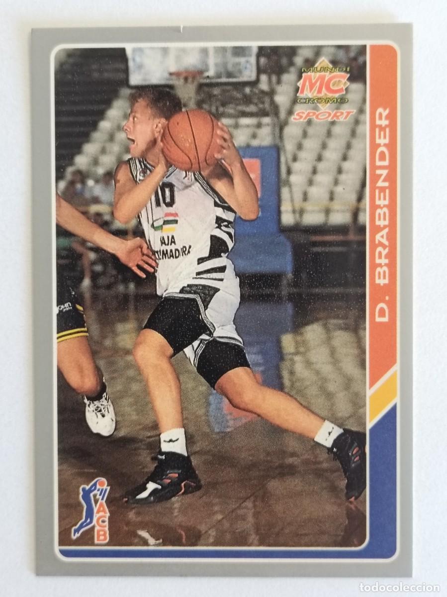 Sports collectibles: #77 DAVID BRABENDER (CACERES C.B.) BALONCESTO FICHAS ACB 95 MUNDICROMO MC