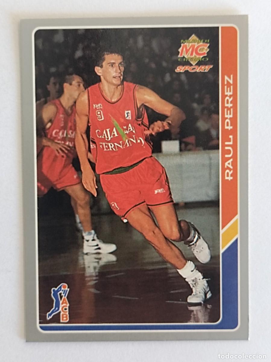 Collezionismo sportivo: #87 RAUL PEREZ (CAJA SAN FERNANDO) BALONCESTO FICHAS ACB 95 MUNDICROMO MC