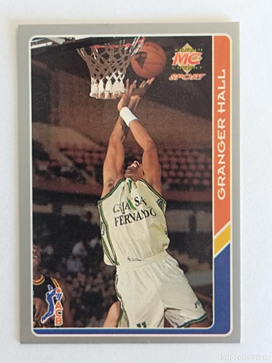 Coleccionismo deportivo: #88 GRANGER HALL (CAJA SAN FERNANDO) BALONCESTO FICHAS ACB 95 MUNDICROMO MC