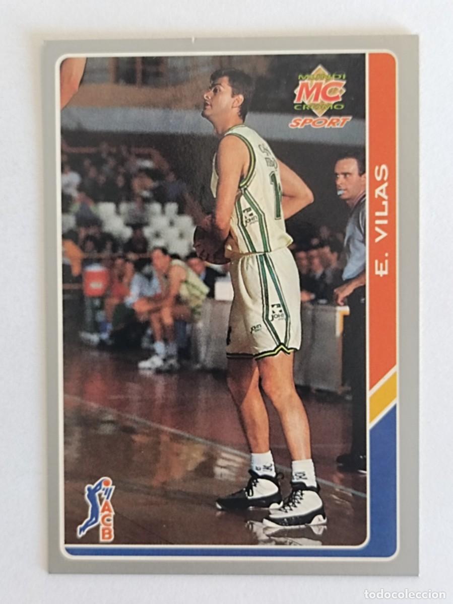 Coleccionismo deportivo: #90 ENRIQUE LOPEZ VILAS (CAJA SAN FERNANDO) BALONCESTO FICHAS ACB 95 MUNDICROMO MC