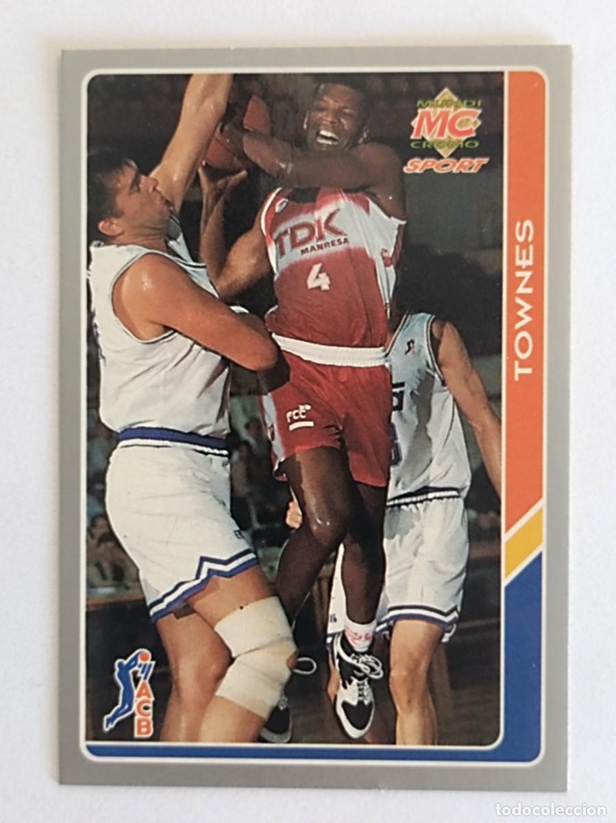 Sports collectibles: #93 TOWNES (TDK MANRESA) BALONCESTO FICHAS ACB 95 MUNDICROMO MC