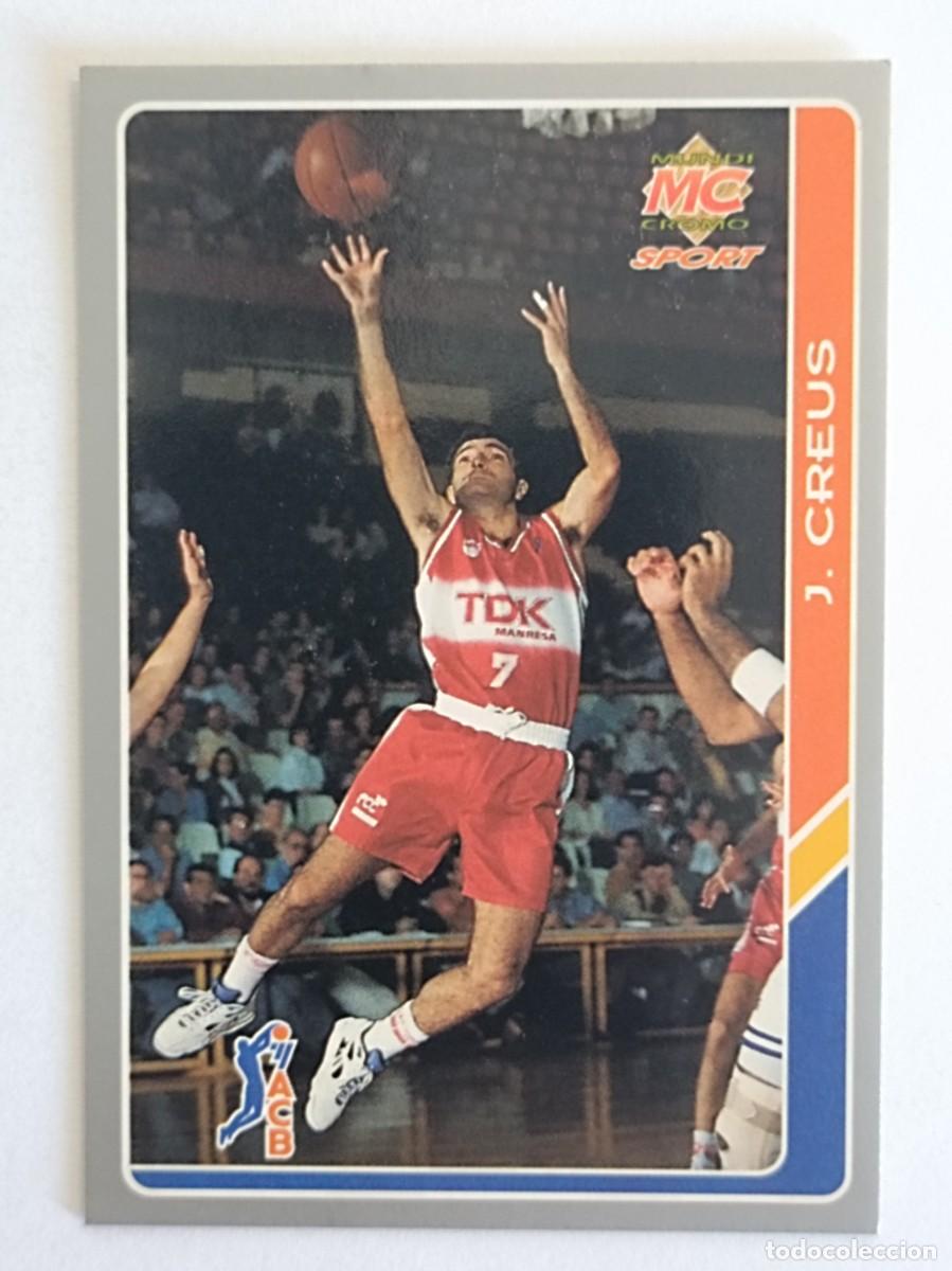 Sports collectibles: #94 JOAN CREUS (TDK MANRESA) BALONCESTO FICHAS ACB 95 MUNDICROMO MC