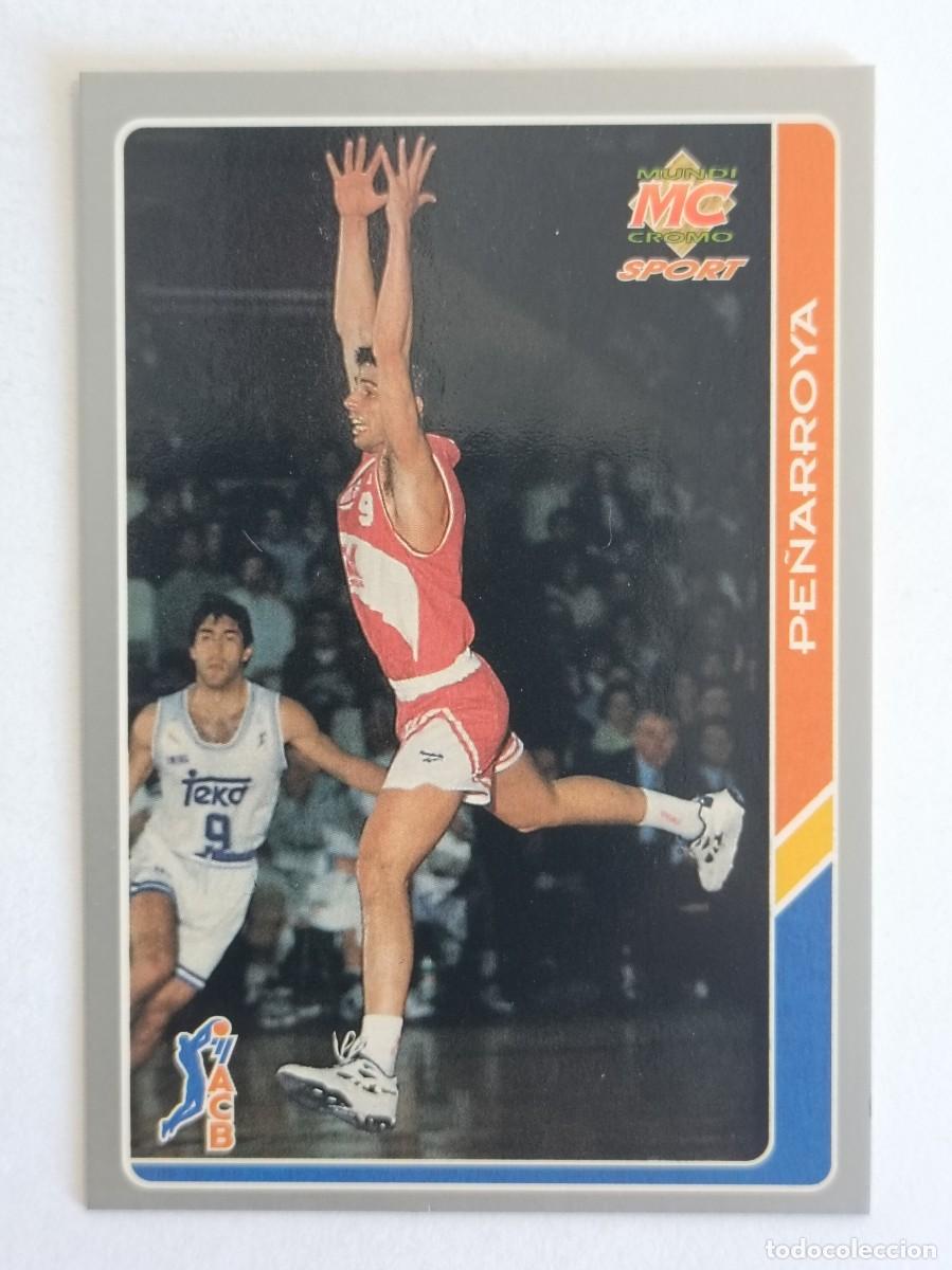 Sports collectibles: #95 PE&Ntilde;ARROYA (TDK MANRESA) BALONCESTO FICHAS ACB 95 MUNDICROMO MC