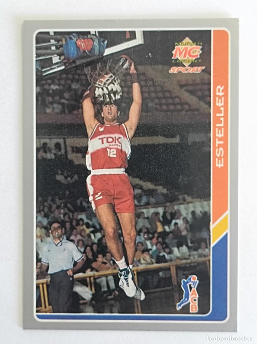 Collezionismo sportivo: #97 ESTELLER (TDK MANRESA) BALONCESTO FICHAS ACB 95 MUNDICROMO MC