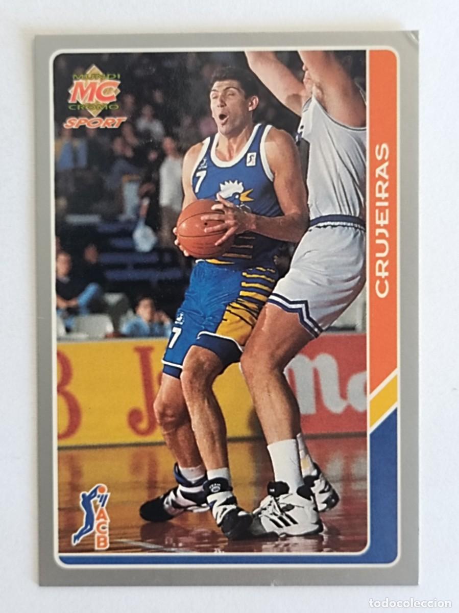 Colecionismo desportivo: #104 CRUJEIRAS (COREN ORENSE) BALONCESTO FICHAS ACB 95 MUNDICROMO MC