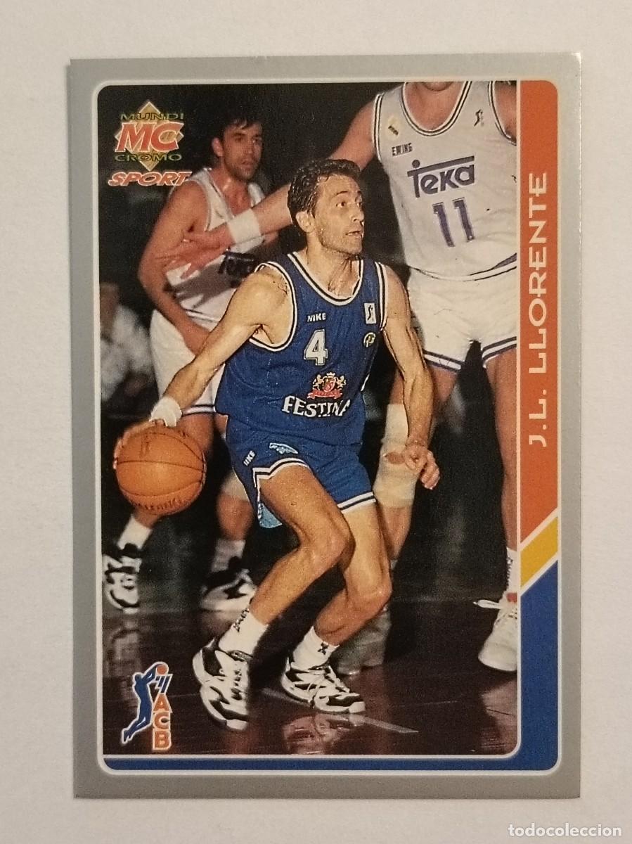 Coleccionismo deportivo: #111 JOSE LUIS LLORENTE (FESTINA ANDORRA) BALONCESTO FICHAS ACB 95 MUNDICROMO MC
