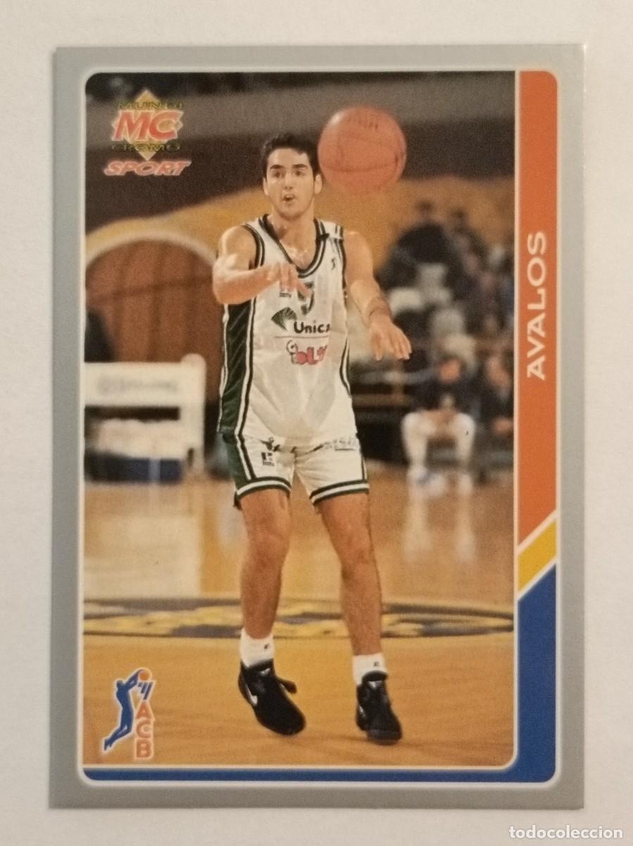 Coleccionismo deportivo: #120 AVALOS (UNICAJA POLTI MALAGA) BALONCESTO FICHAS ACB 95 MUNDICROMO MC