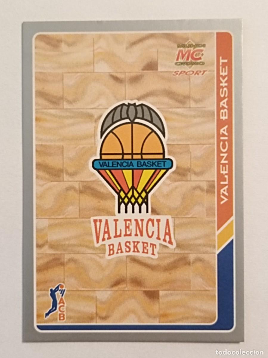 Coleccionismo deportivo: #127 ESCUDO (VALENCIA BASKET) BALONCESTO FICHAS ACB 95 MUNDICROMO MC