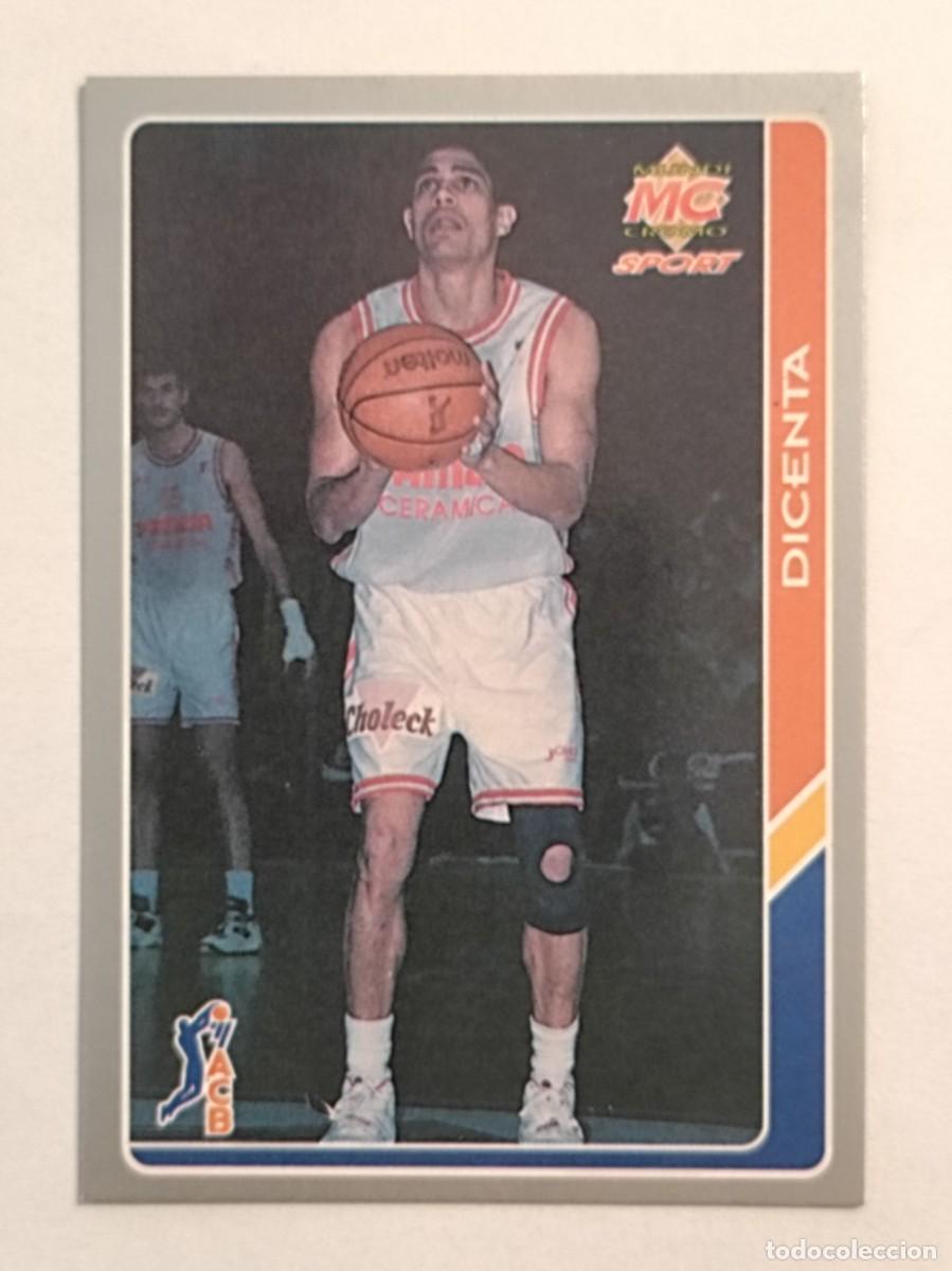 Coleccionismo deportivo: #129 DICENTA (VALENCIA BASKET) BALONCESTO FICHAS ACB 95 MUNDICROMO MC