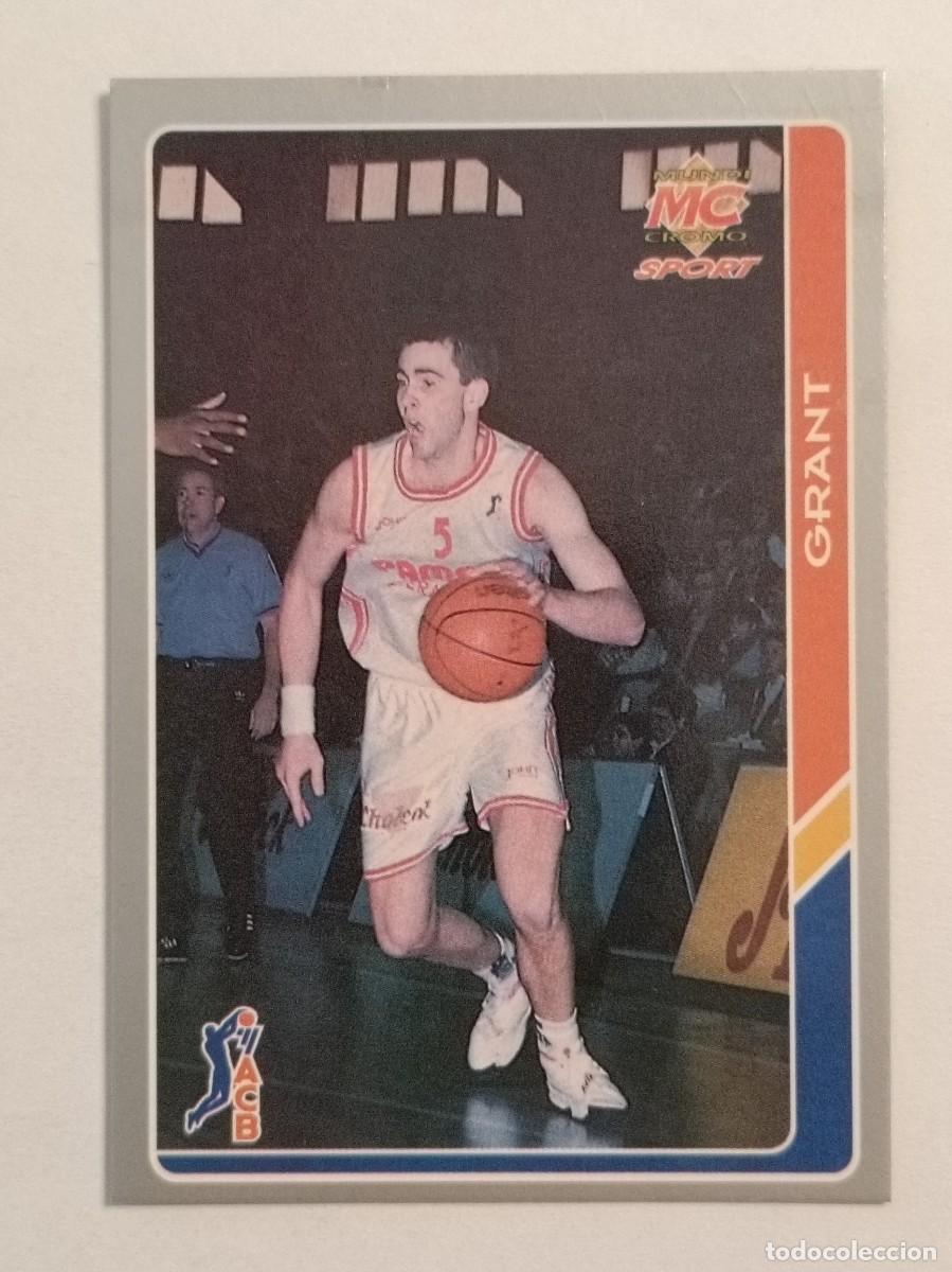 Coleccionismo deportivo: #130 GRANT (VALENCIA BASKET) BALONCESTO FICHAS ACB 95 MUNDICROMO MC