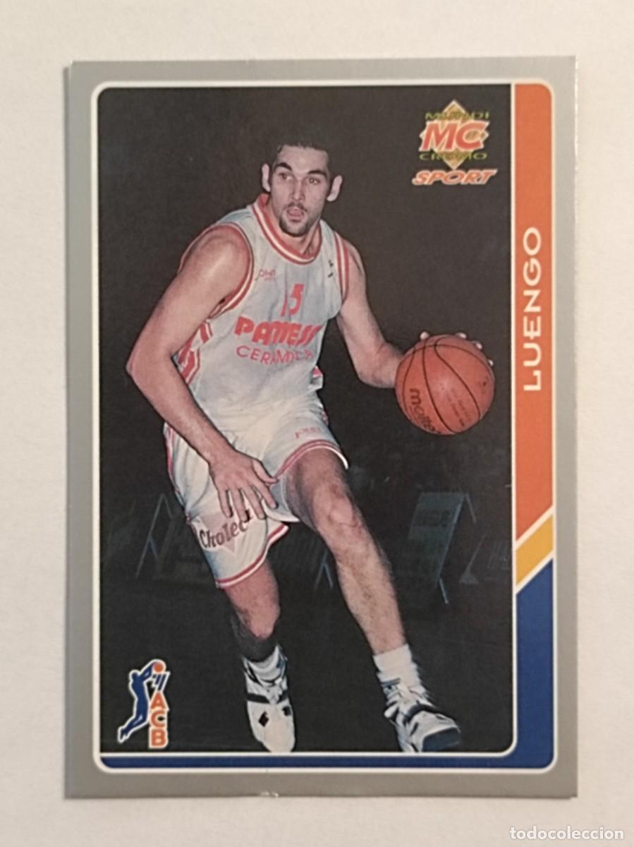 Collezionismo sportivo: #134 LUENGO (VALENCIA BASKET) BALONCESTO FICHAS ACB 95 MUNDICROMO MC