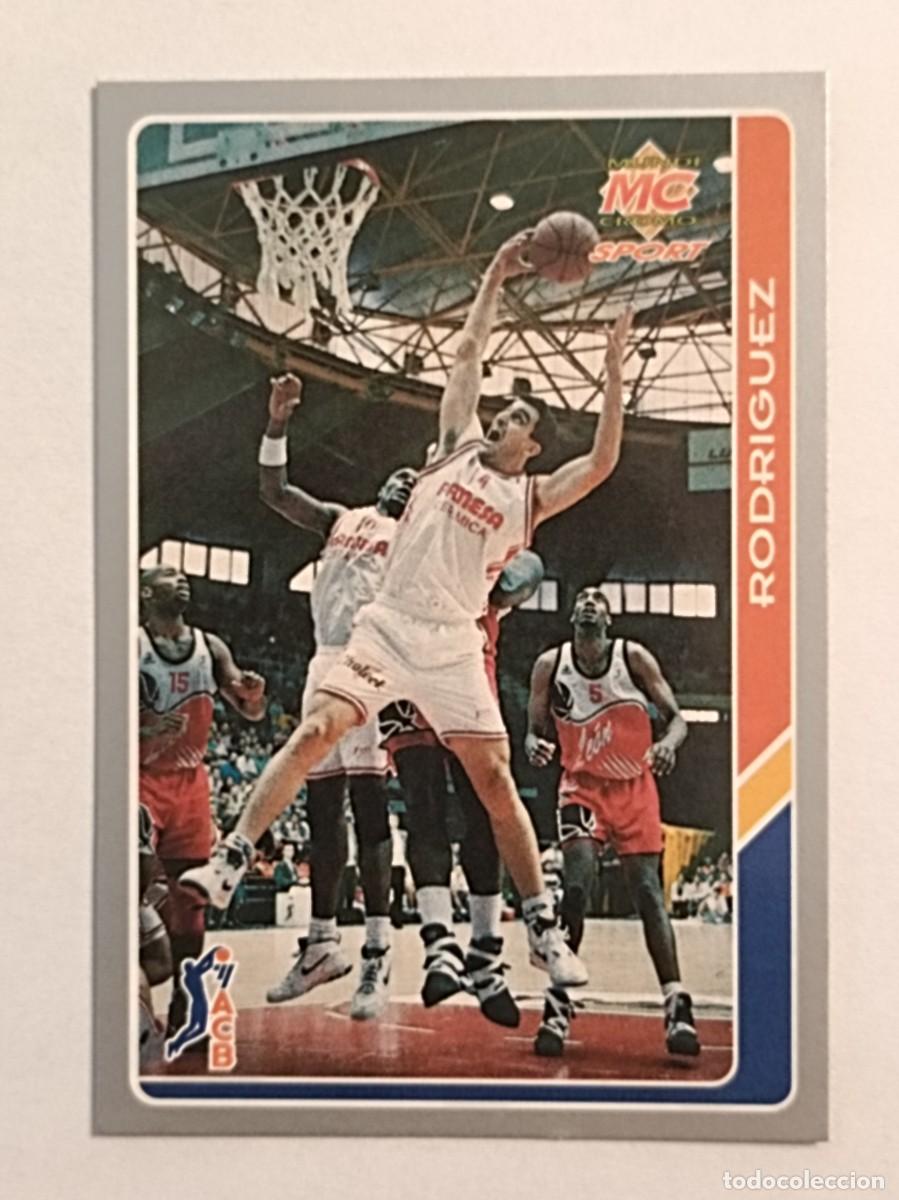 Coleccionismo deportivo: #135 PEDRO RODRIGUEZ (VALENCIA BASKET) BALONCESTO FICHAS ACB 95 MUNDICROMO MC