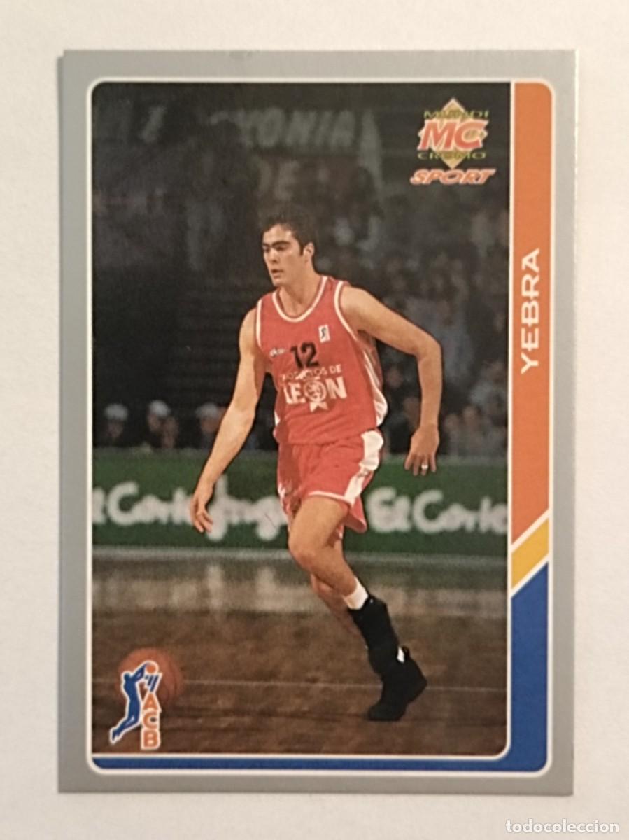 Collezionismo sportivo: #142 YEBRA (BALONCESTO LEON) BALONCESTO FICHAS ACB 95 MUNDICROMO MC