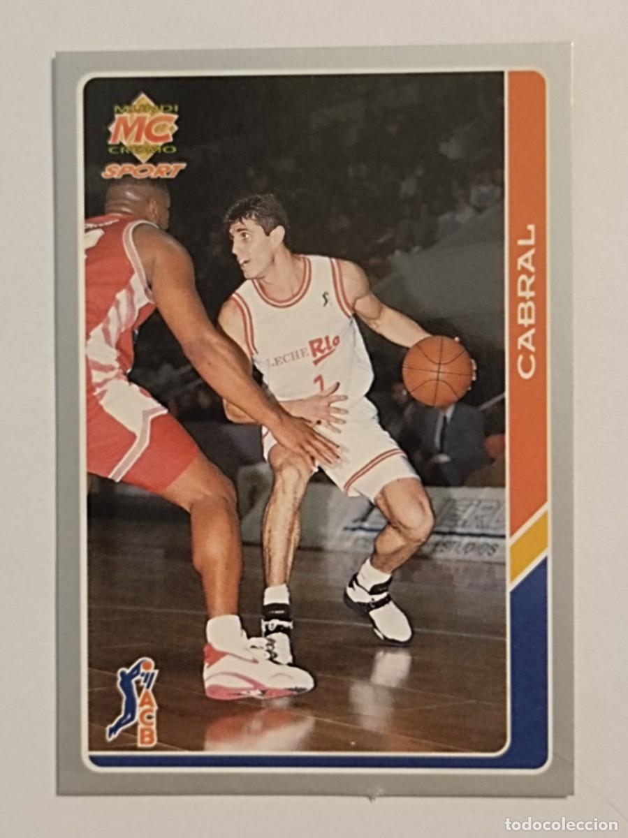 Coleccionismo deportivo: #148 CABRAL (C.B. BREOGAN LUGO) BALONCESTO FICHAS ACB 95 MUNDICROMO MC