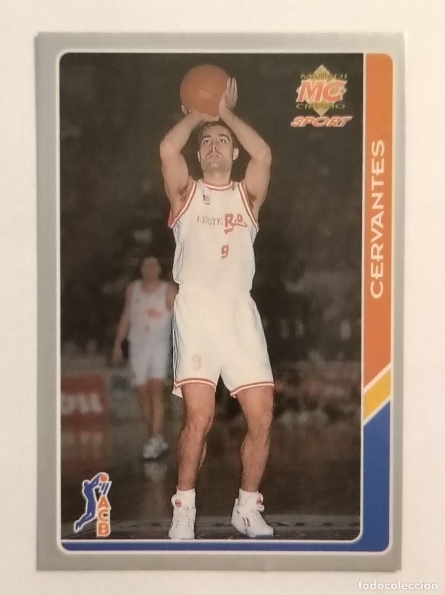 Coleccionismo deportivo: #150 CERVANTES (C.B. BREOGAN LUGO) BALONCESTO FICHAS ACB 95 MUNDICROMO MC