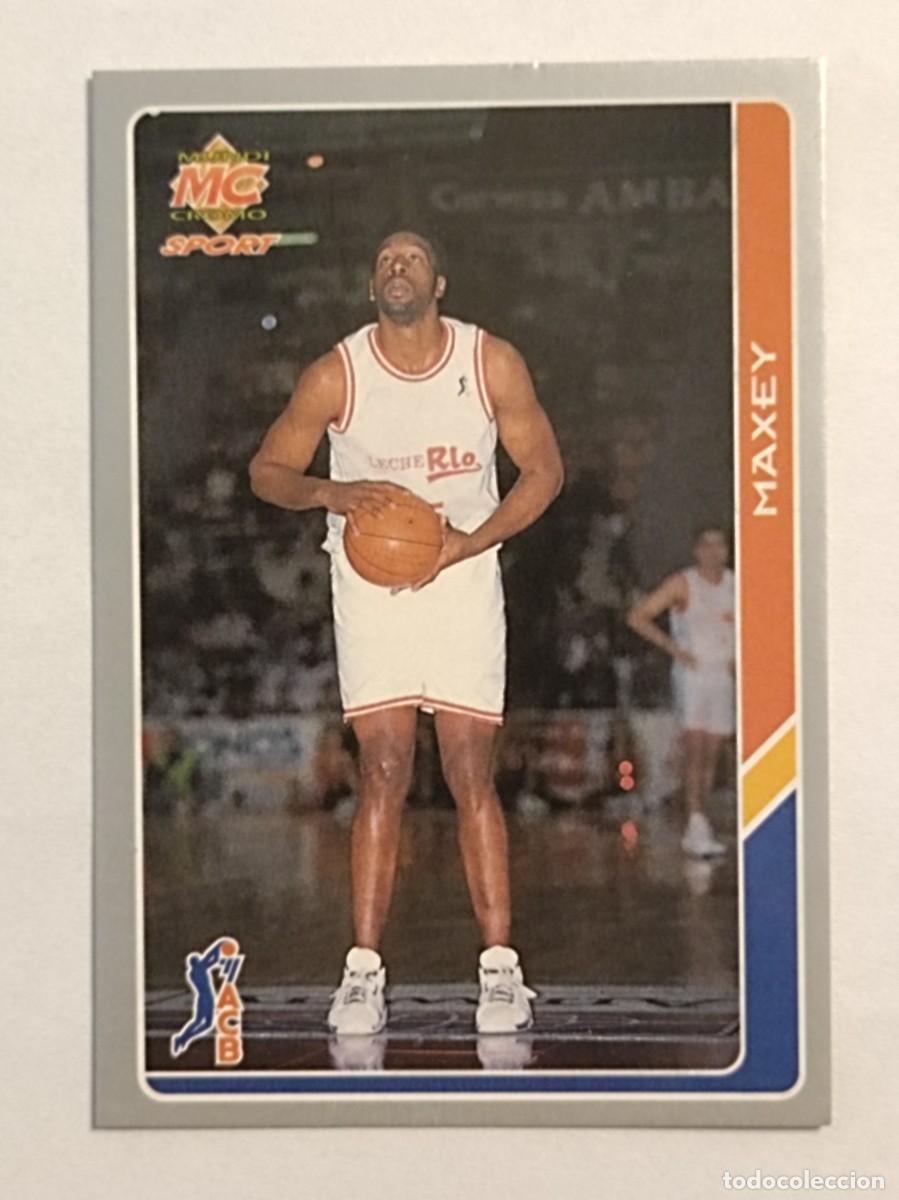 Coleccionismo deportivo: #153 MAXEY (C.B. BREOGAN LUGO) BALONCESTO FICHAS ACB 95 MUNDICROMO MC