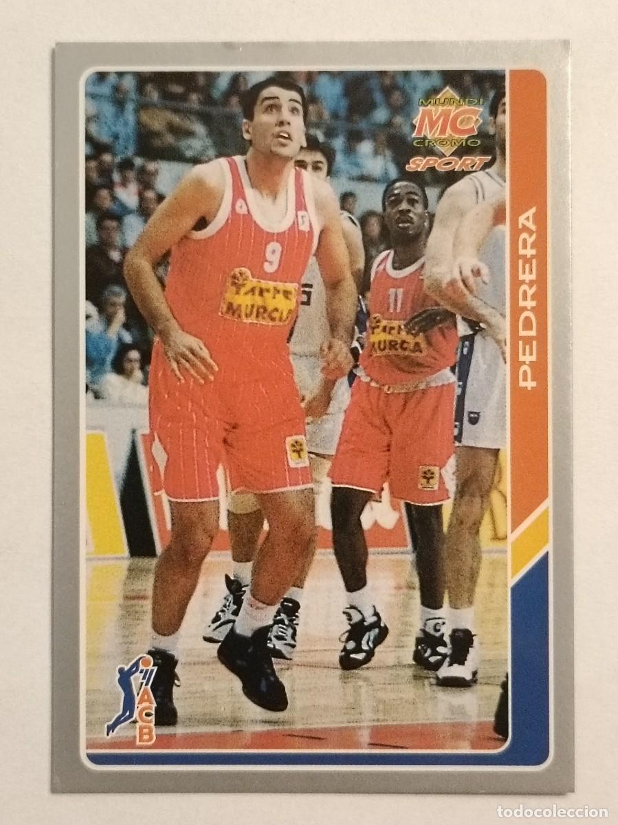 Coleccionismo deportivo: #170 PEDRERA (C.B. MURCIA) BALONCESTO FICHAS ACB 95 MUNDICROMO MC