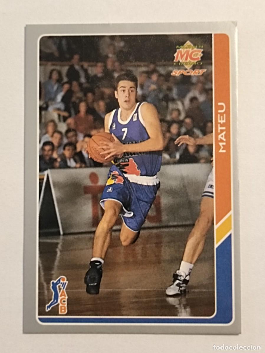 Coleccionismo deportivo: #176 MATEU (FORUM VALLADOLID) BALONCESTO FICHAS ACB 95 MUNDICROMO MC