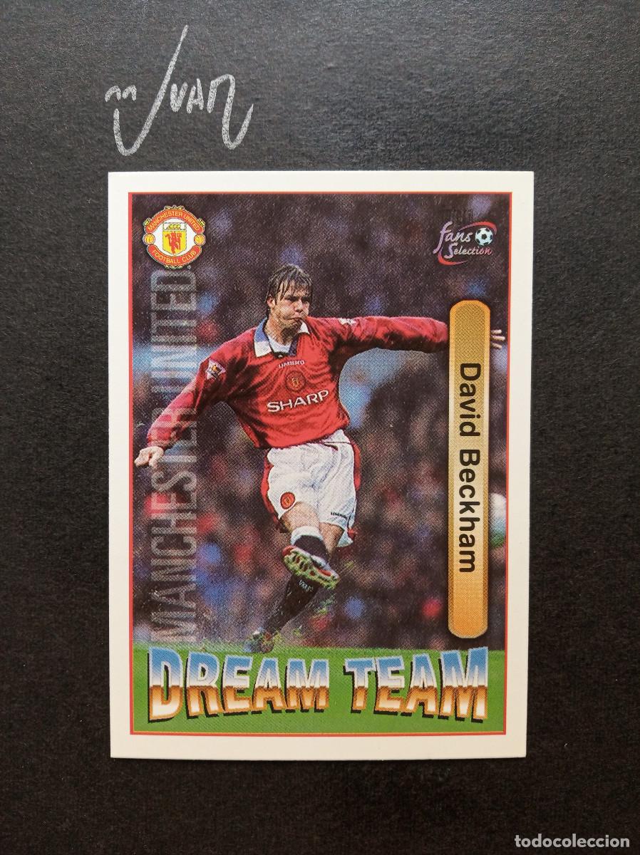 Coleccionismo deportivo: N&ordm; 71 DREAM TEAM BECKHAM MANCHESTER UNITED ⚽ FUTERA &reg; COLLECTION PREMIER LEAGUE 1997 1998 97 98