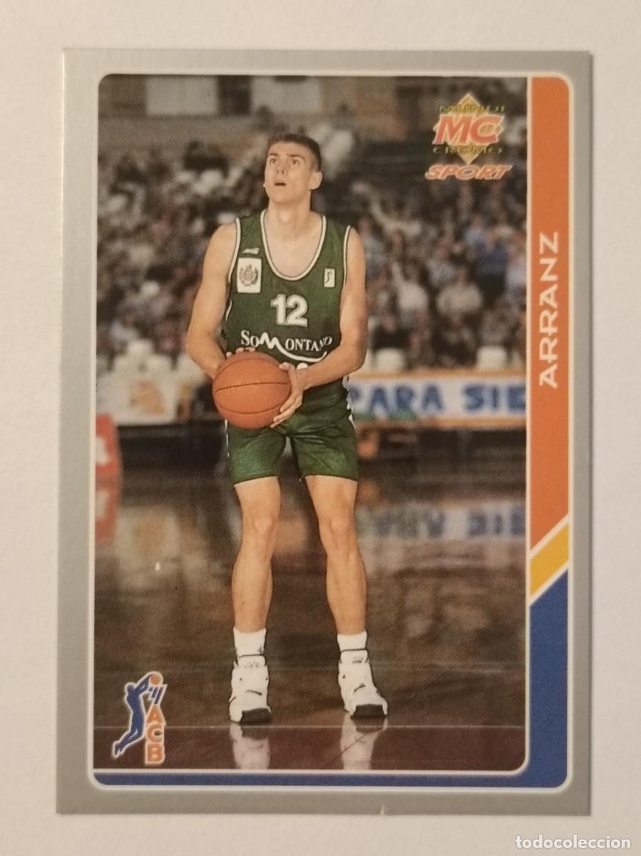 Collezionismo sportivo: #186 ARRANZ (PE&Ntilde;AS RECREATIVAS HUESCA) BALONCESTO FICHAS ACB 95 MUNDICROMO MC