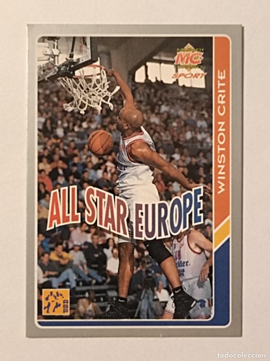 Coleccionismo deportivo: #201 WINSTON CRITE (ALL STAR EUROPE) BALONCESTO FICHAS ACB 95 MUNDICROMO MC