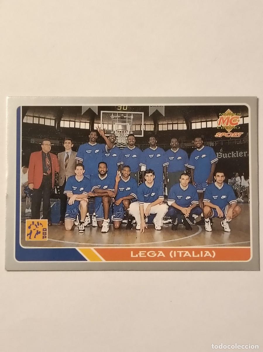 Coleccionismo deportivo: #202 LEGA-DJORDJEVIC (ITALIA) BALONCESTO FICHAS ACB 95 MUNDICROMO MC