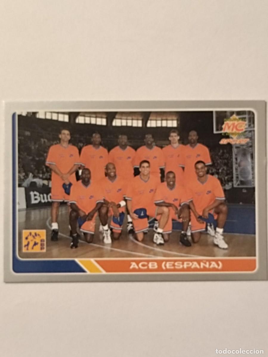 Coleccionismo deportivo: #203 ACB-THOMPSON (ESPA&Ntilde;A) BALONCESTO FICHAS ACB 95 MUNDICROMO MC