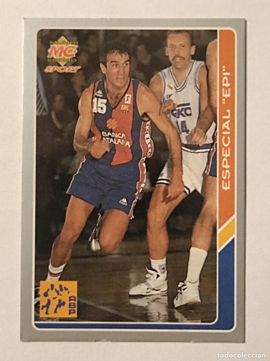 Coleccionismo deportivo: #205 EPI (ESPECIAL EPI) BALONCESTO FICHAS ACB 95 MUNDICROMO MC