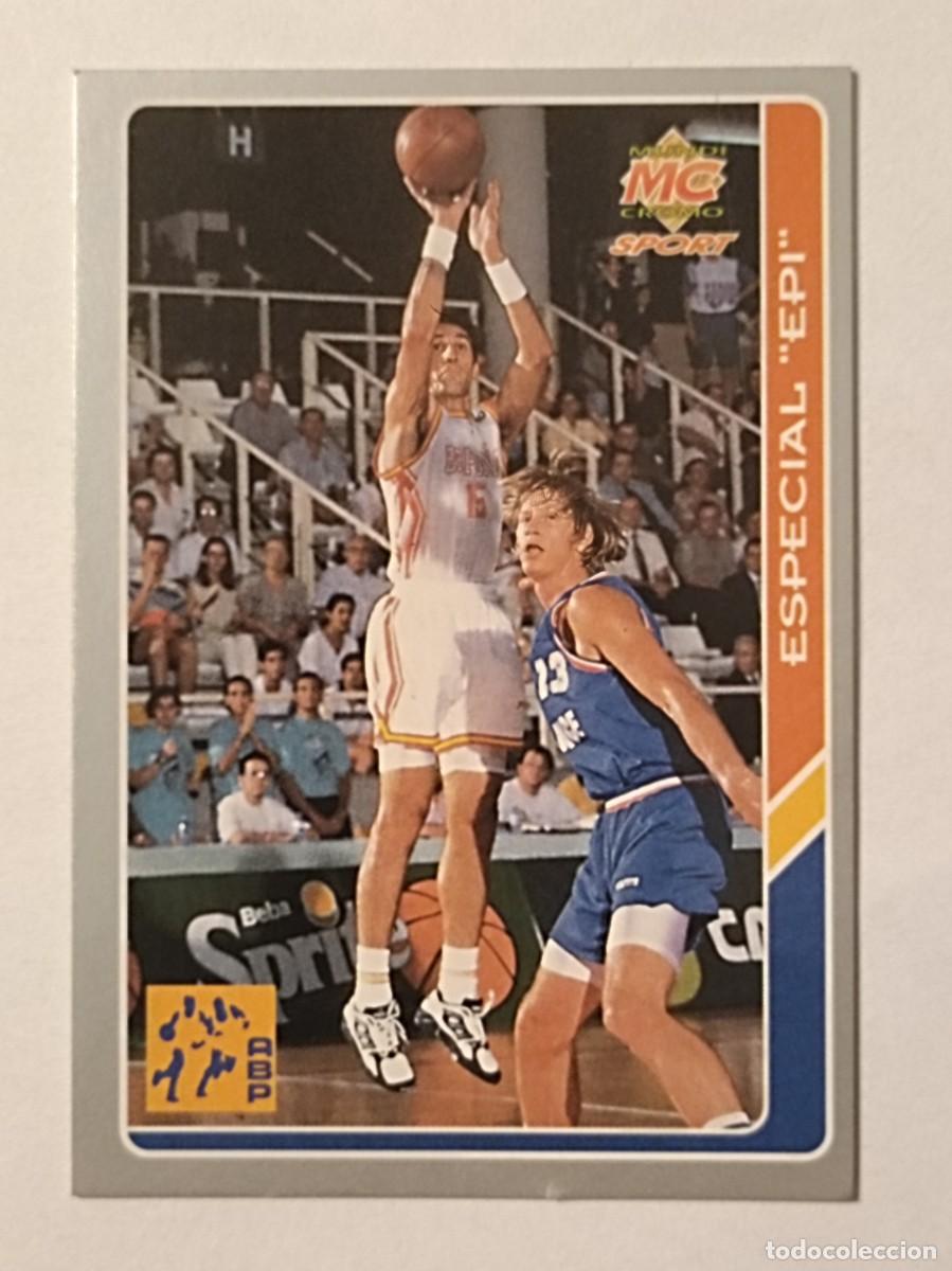 Coleccionismo deportivo: #206 EPI (ESPECIAL EPI) BALONCESTO FICHAS ACB 95 MUNDICROMO MC