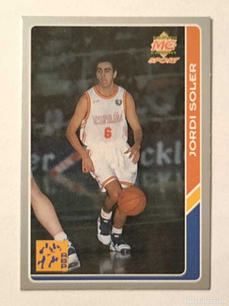 Coleccionismo deportivo: #212 JORDI SOLER (ESPA&Ntilde;A) BALONCESTO FICHAS ACB 95 MUNDICROMO MC
