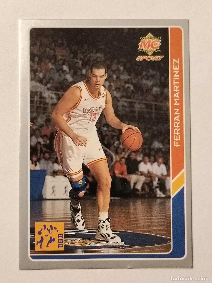 Coleccionismo deportivo: #215 FERRAN MARTINEZ (ESPA&Ntilde;A) BALONCESTO FICHAS ACB 95 MUNDICROMO MC