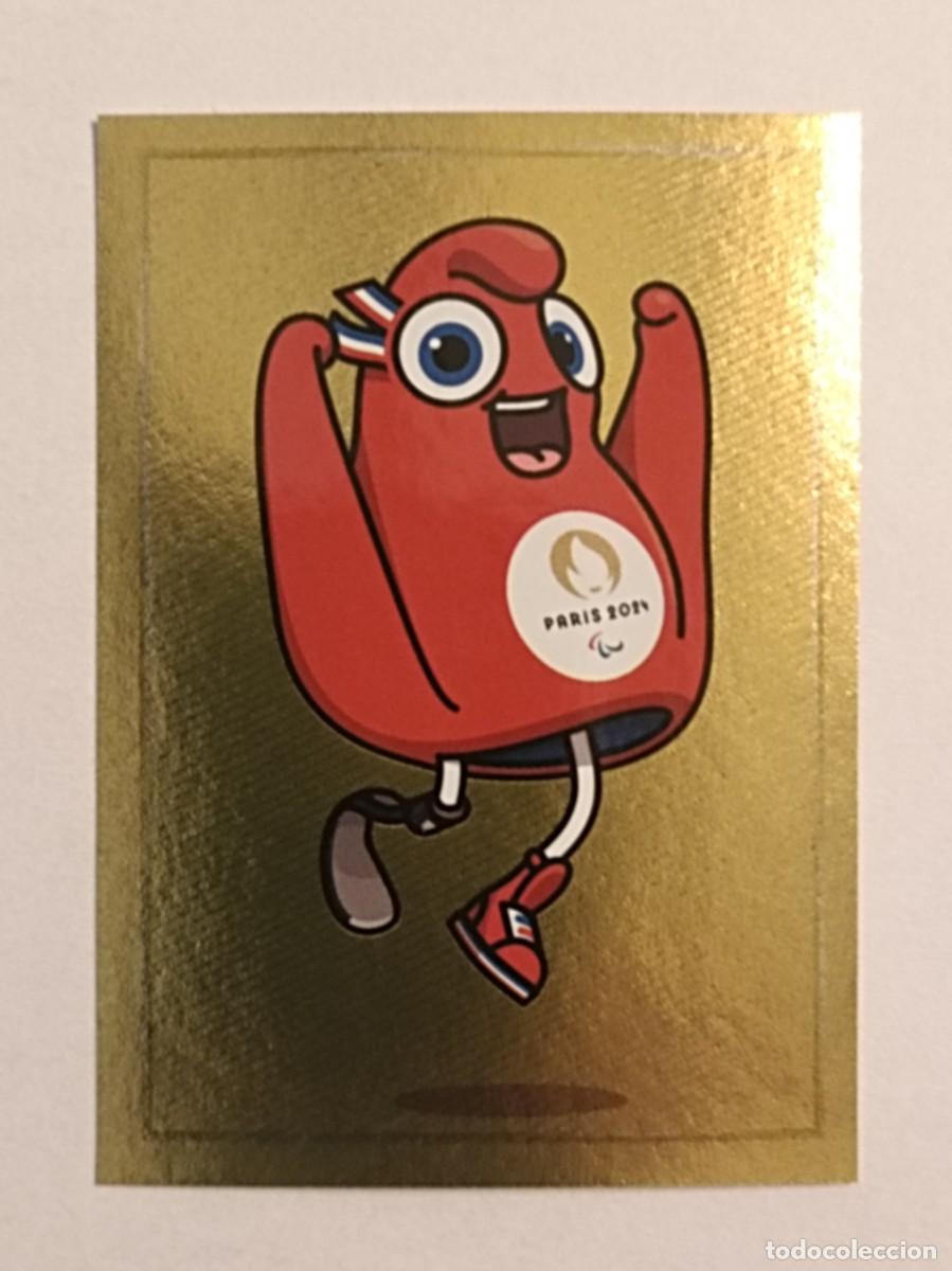 Coleccionismo deportivo: #15 MASCOTA PHRYGE (JUEGOS PARAOLIMPICOS) OFICIAL EQUIPO FRANCIA JUEGOS OLIMPICOS PARIS 2024 PANINI