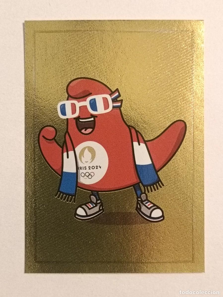 Coleccionismo deportivo: #16 MASCOTA PHRYGE (JUEGOS PARAOLIMPICOS) OFICIAL EQUIPO FRANCIA JUEGOS OLIMPICOS PARIS 2024 PANINI