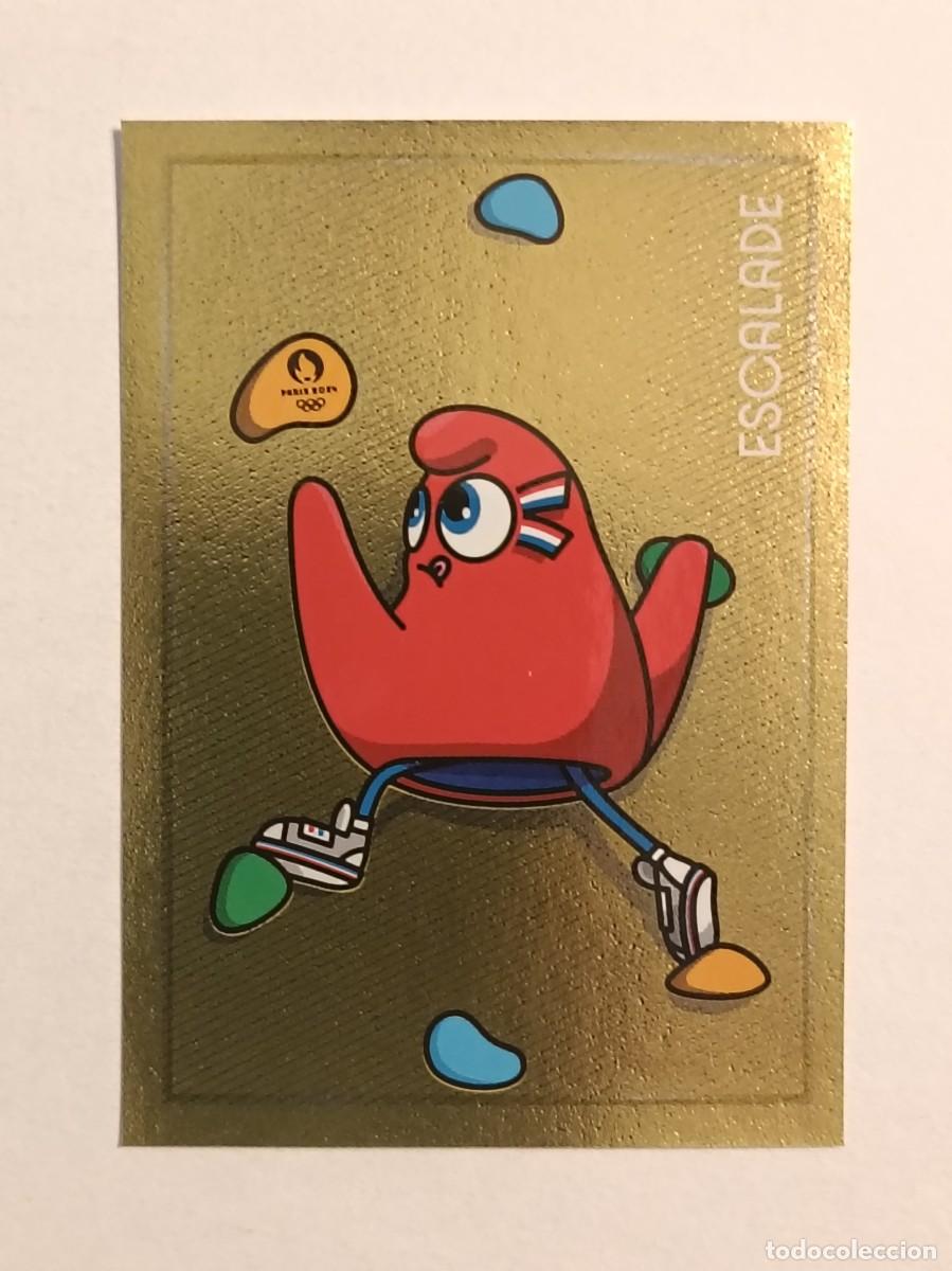Coleccionismo deportivo: #18 MASCOTA PHRYGE (ESCALADA) OFICIAL EQUIPO FRANCIA JUEGOS OLIMPICOS PARIS 2024 PANINI