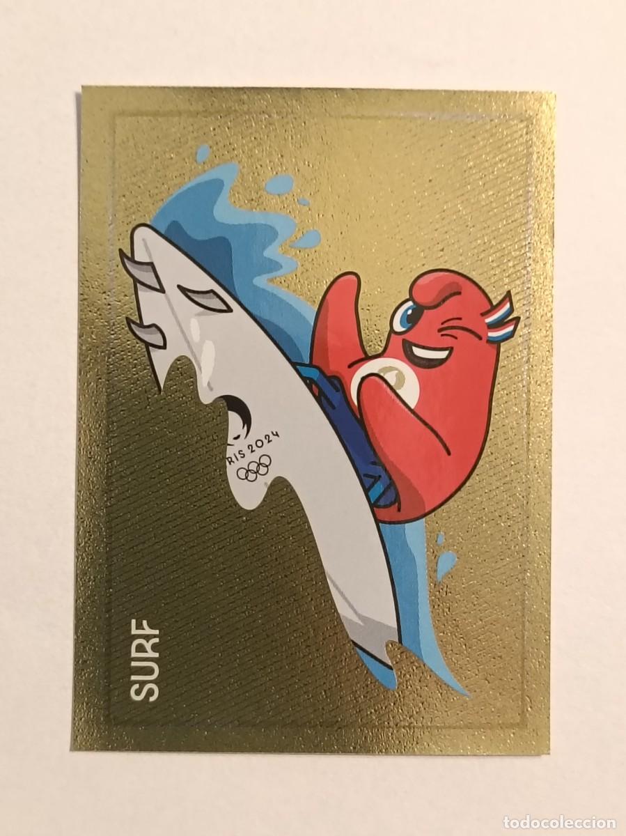 Coleccionismo deportivo: #20 MASCOTA PHRYGE (SURF) OFICIAL EQUIPO FRANCIA JUEGOS OLIMPICOS PARIS 2024 PANINI