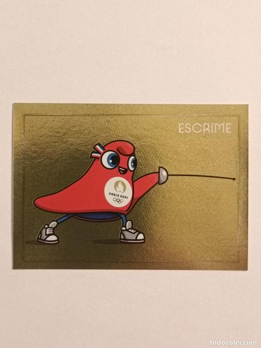 Collezionismo sportivo: #21 MASCOTA PHRYGE (ESGRIMA) OFICIAL EQUIPO FRANCIA JUEGOS OLIMPICOS PARIS 2024 PANINI