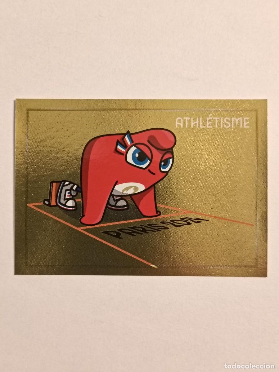Coleccionismo deportivo: #22 MASCOTA PHRYGE (ATLETISMO) OFICIAL EQUIPO FRANCIA JUEGOS OLIMPICOS PARIS 2024 PANINI