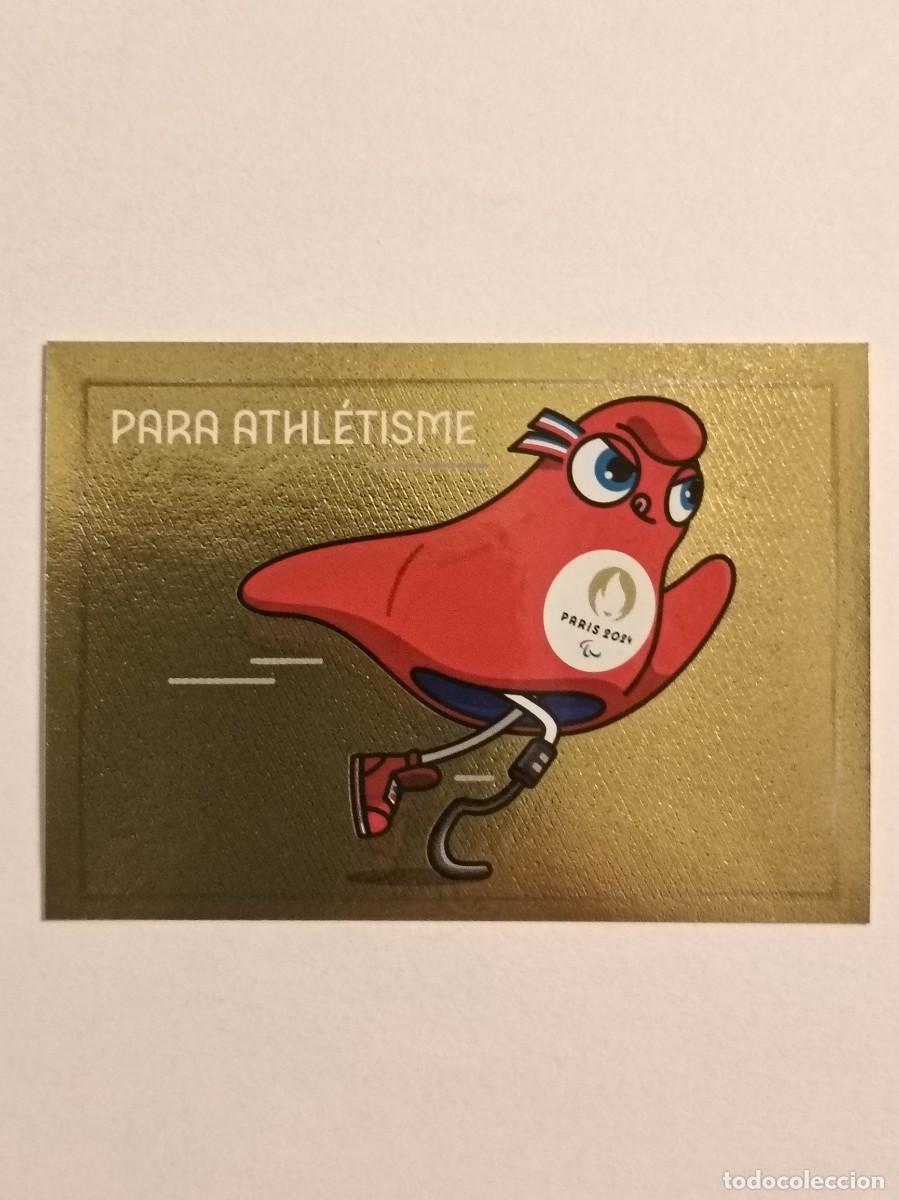 Coleccionismo deportivo: #26 MASCOTA PHRYGE (ATLETISMO PARALIMPICO) OFICIAL EQUIPO FRANCIA JUEGOS OLIMPICOS PARIS 2024 PANINI
