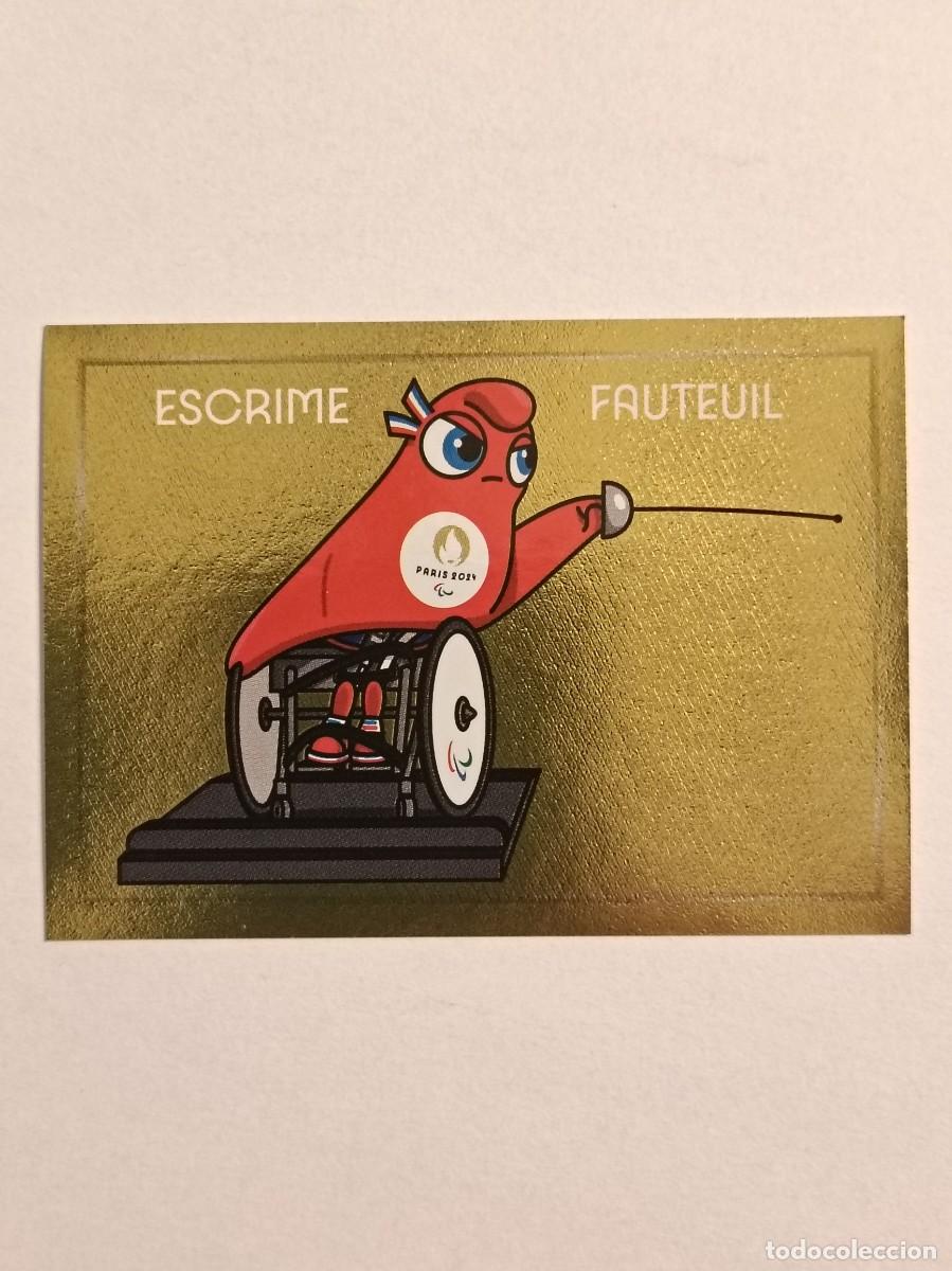 Sports collectibles: #27 MASCOTA PHRYGE (ESGRIMA PARALIMPICO) OFICIAL EQUIPO FRANCIA JUEGOS OLIMPICOS PARIS 2024 PANINI