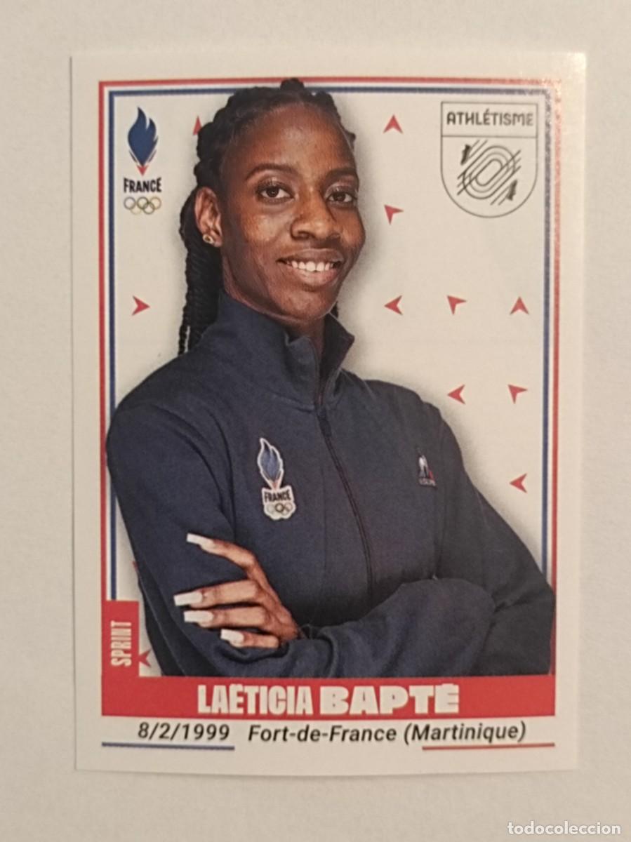 Coleccionismo deportivo: #29 BAPTE (ATLETISMO) OFICIAL EQUIPO FRANCIA JUEGOS OLIMPICOS PARIS 2024 PANINI