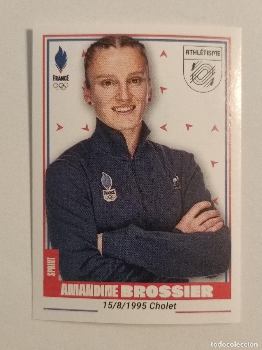 Coleccionismo deportivo: #31 BROSSIER (ATLETISMO) OFICIAL EQUIPO FRANCIA JUEGOS OLIMPICOS PARIS 2024 PANINI