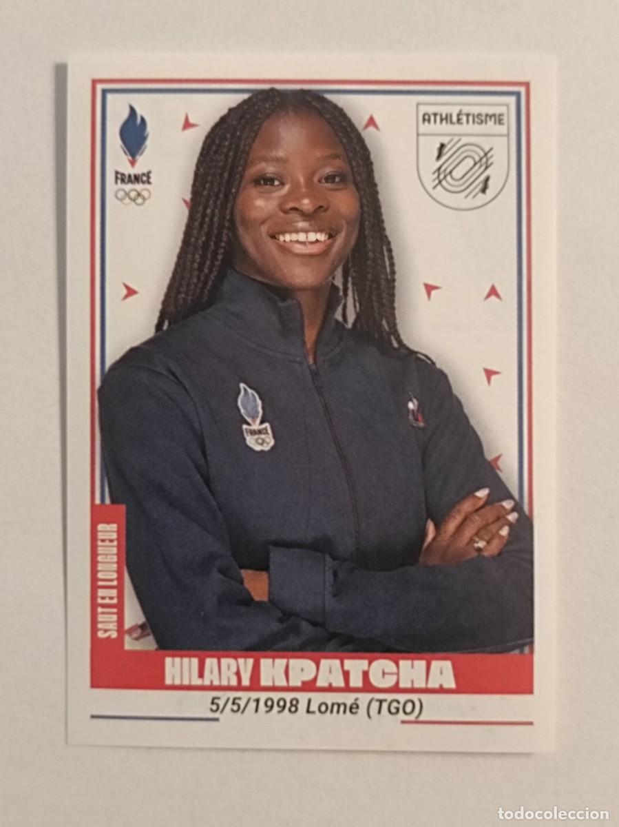 Coleccionismo deportivo: #35 KPATCHA (ATLETISMO) OFICIAL EQUIPO FRANCIA JUEGOS OLIMPICOS PARIS 2024 PANINI