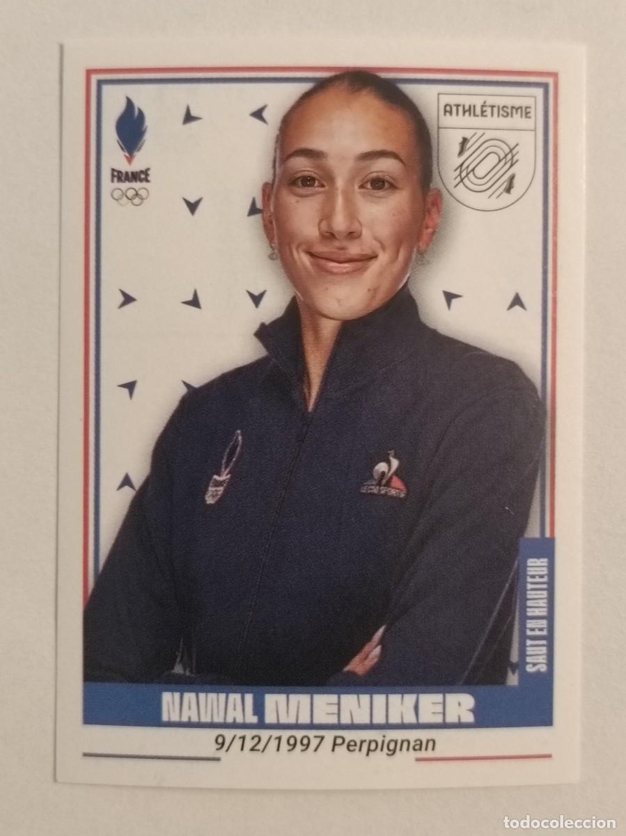 Coleccionismo deportivo: #38 MENIKER (ATLETISMO) OFICIAL EQUIPO FRANCIA JUEGOS OLIMPICOS PARIS 2024 PANINI