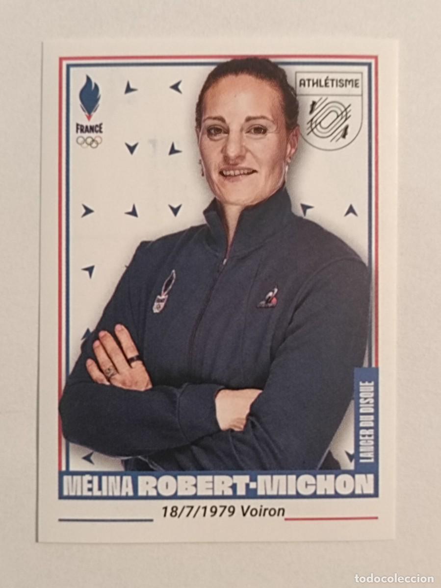 Coleccionismo deportivo: #40 ROBERT-MICHON (ATLETISMO) OFICIAL EQUIPO FRANCIA JUEGOS OLIMPICOS PARIS 2024 PANINI