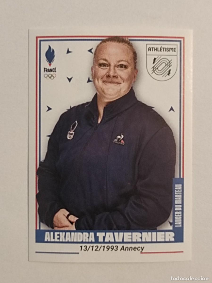 Coleccionismo deportivo: #42 TAVERNIER (ATLETISMO) OFICIAL EQUIPO FRANCIA JUEGOS OLIMPICOS PARIS 2024 PANINI