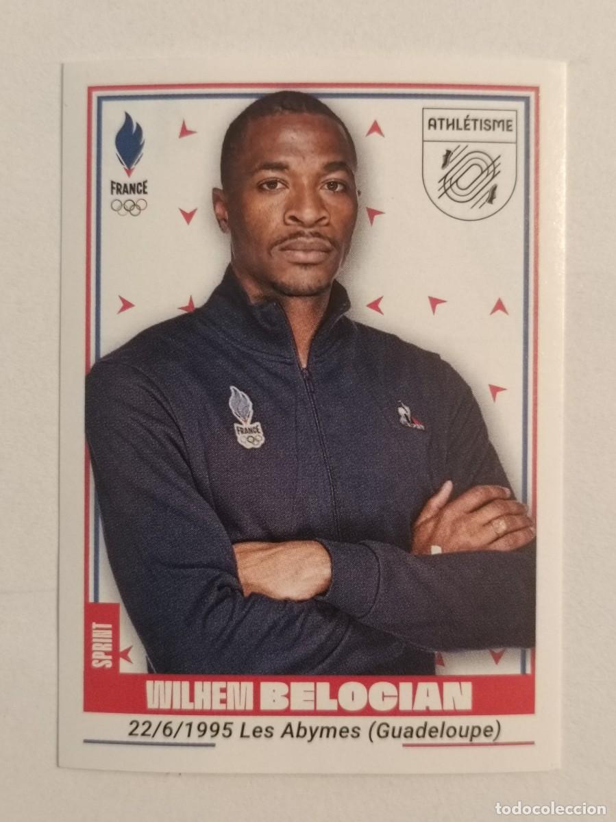 Coleccionismo deportivo: #43 BELOCIAN (ATLETISMO) OFICIAL EQUIPO FRANCIA JUEGOS OLIMPICOS PARIS 2024 PANINI