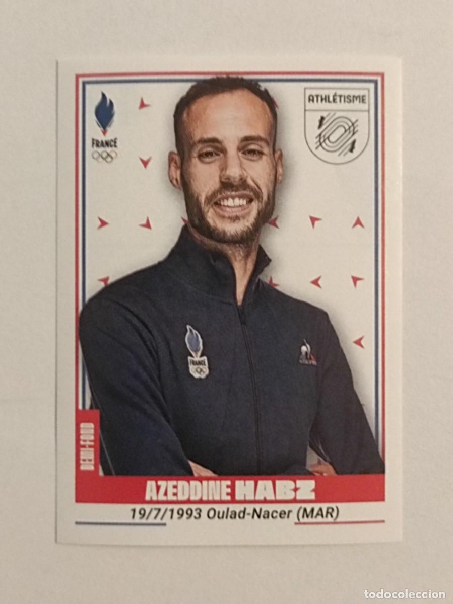Coleccionismo deportivo: #47 HABZ (ATLETISMO) OFICIAL EQUIPO FRANCIA JUEGOS OLIMPICOS PARIS 2024 PANINI